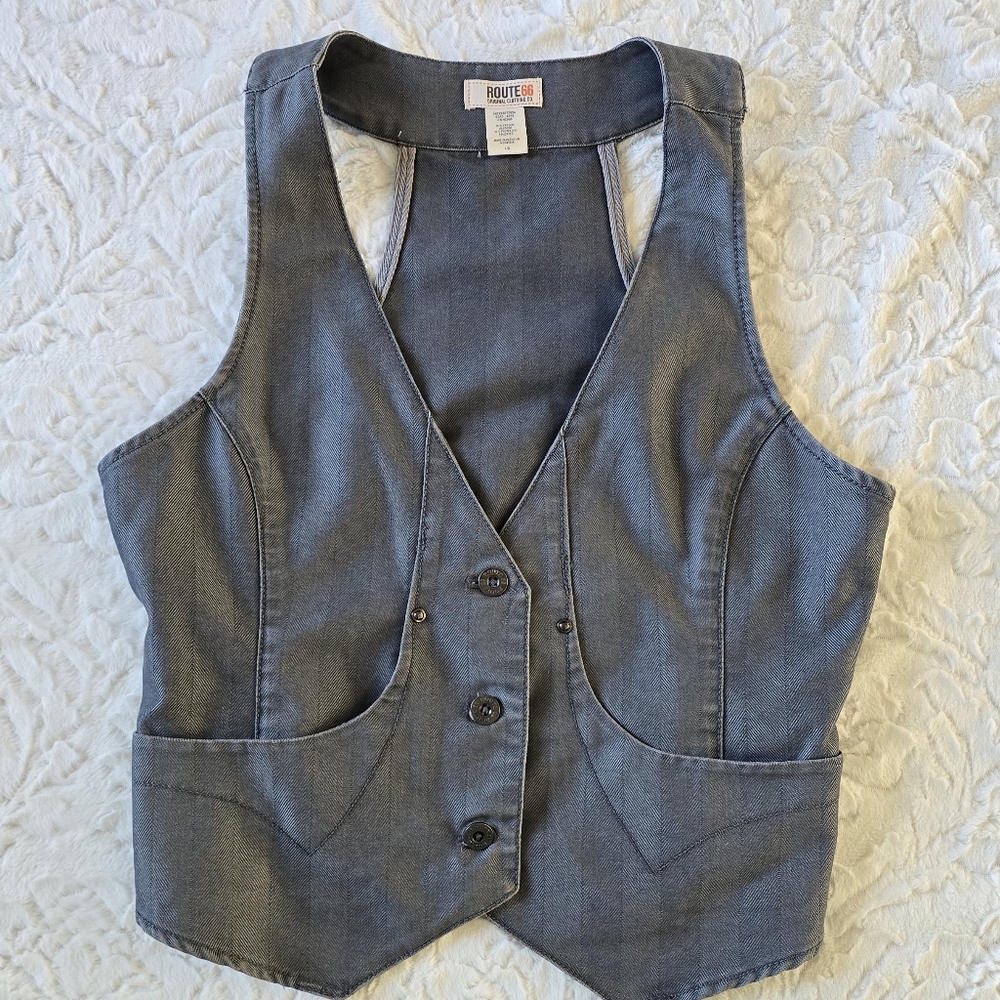 Vintage Route 66 Vest
